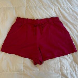 Pull On Linen Shorts
